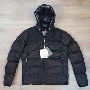 moncler montclar hooded padded jacket